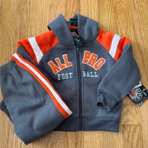 Baby Boys Football Long Sleeve Matching Jogger Set